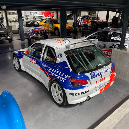 Peugeot 306 Maxi 1996-1997 au Musée de l'Aventure Peugeot.