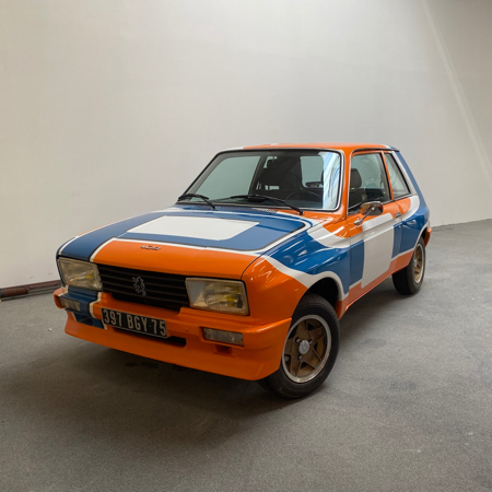 Peugeot 104 Coupé ZS Rallye 1976 au Musée de l'Aventure Peugeot.