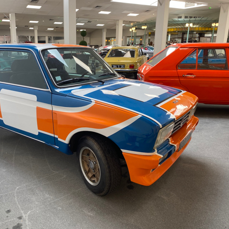 Peugeot 104 Coupé ZS Rallye 1976 au Musée de l'Aventure Peugeot.