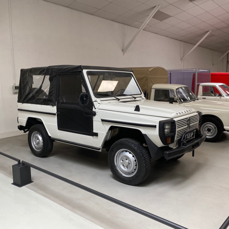 Peugeot P4 Civil 1991 au Musée de l'Aventure Peugeot.