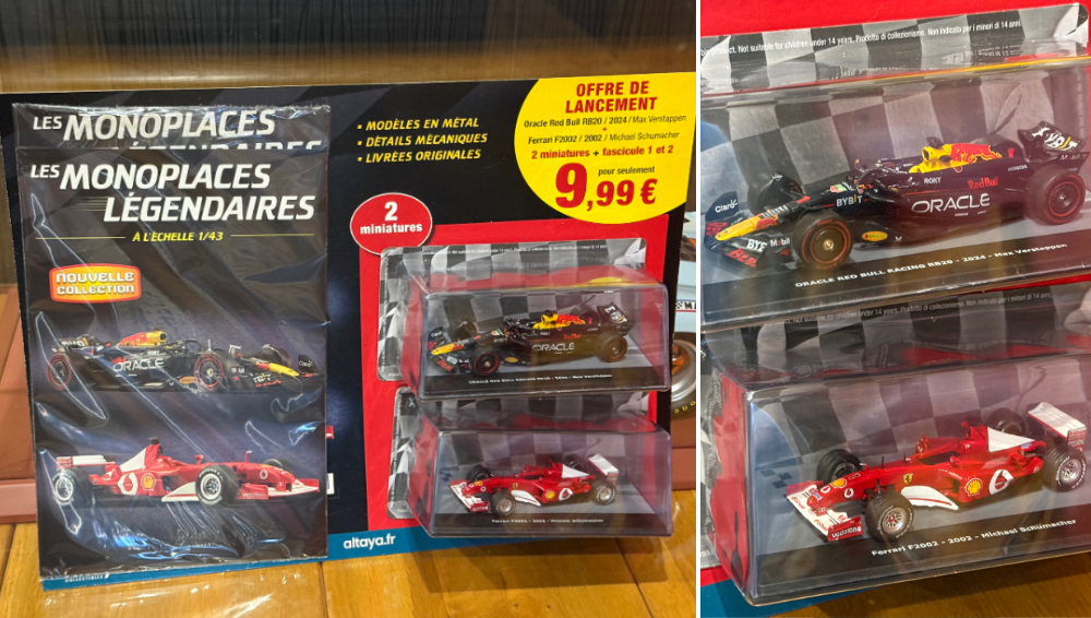 Nouvelle collection F1 Altaya : Découvrez les deux premiers numéros !